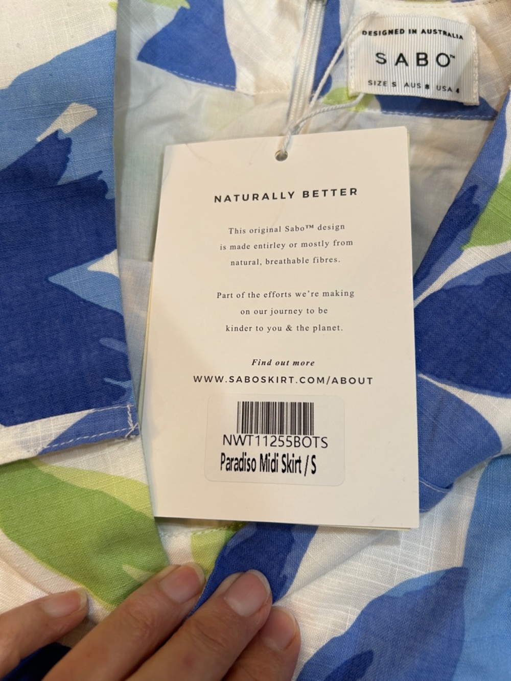 NWT Sabo Paradiso Midi Skirt Small - Picture 8 of 13